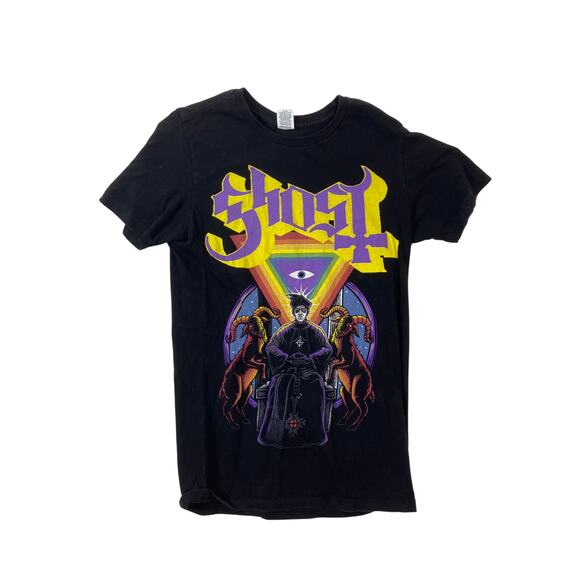 Ghost Band Rainbow Shirt Men's Small Metal Rock - Picture 1 of 4